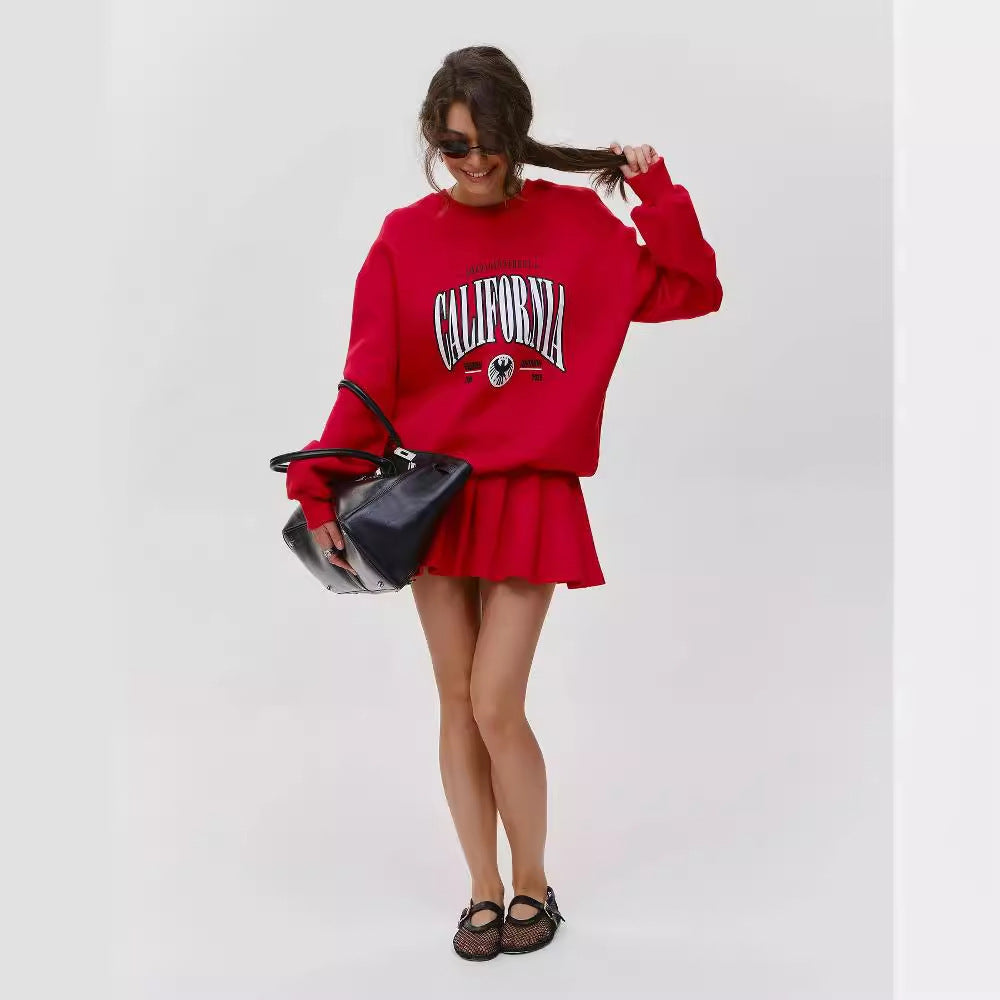 Kvinnors mysiga sweatshirt kjol kombination Mirla-Eva Jonsson