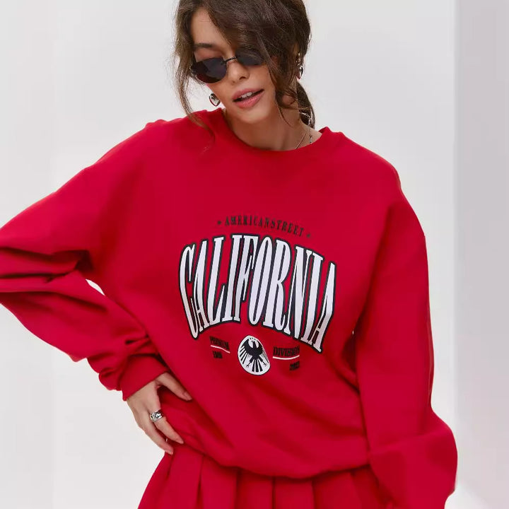 Kvinnors mysiga sweatshirt kjol kombination Mirla-Eva Jonsson