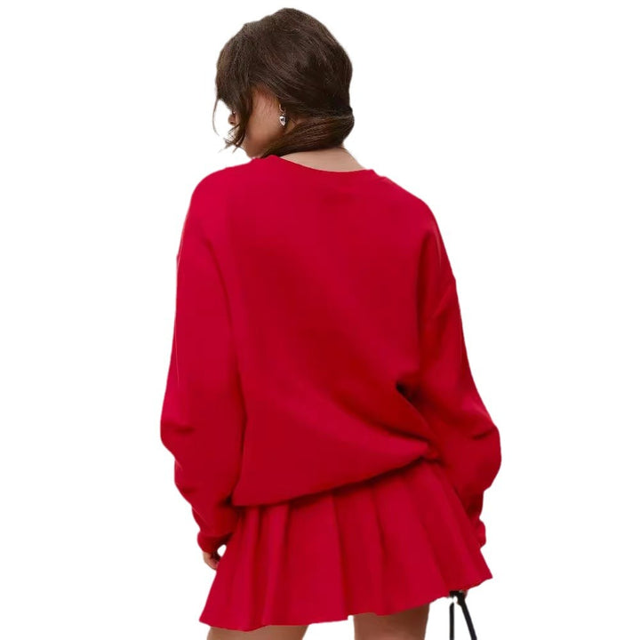 Kvinnors mysiga sweatshirt kjol kombination Mirla-Eva Jonsson