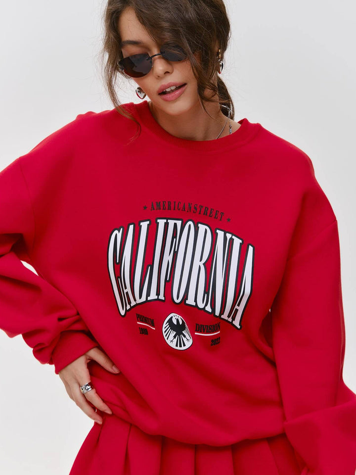 Kvinnors mysiga sweatshirt kjol kombination Mirla-Eva Jonsson