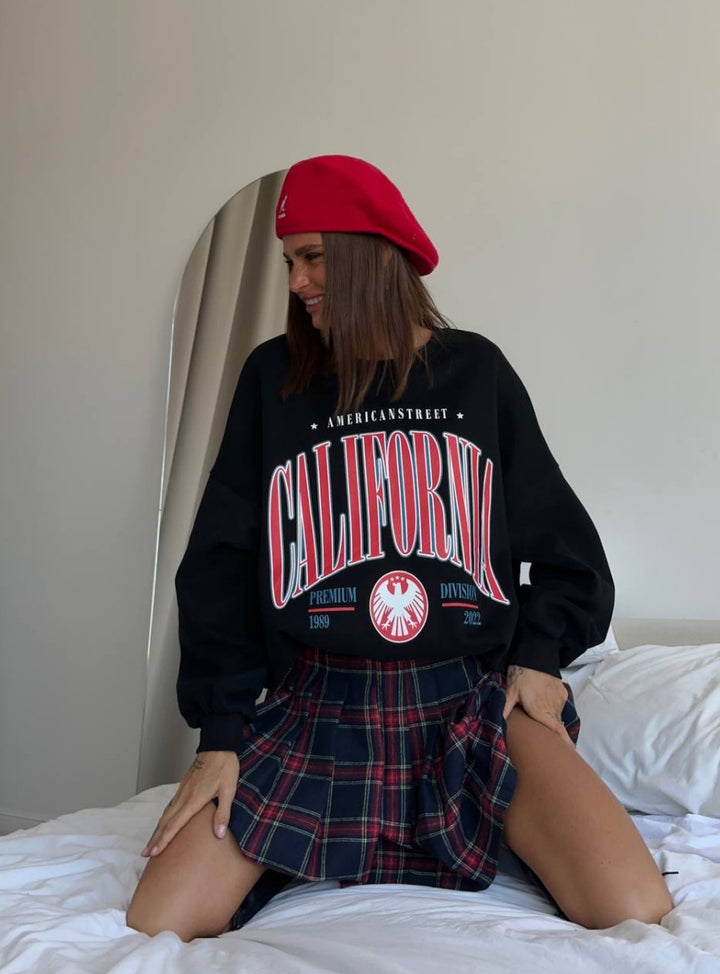 Kvinnors mysiga sweatshirt kjol kombination Mirla-Eva Jonsson