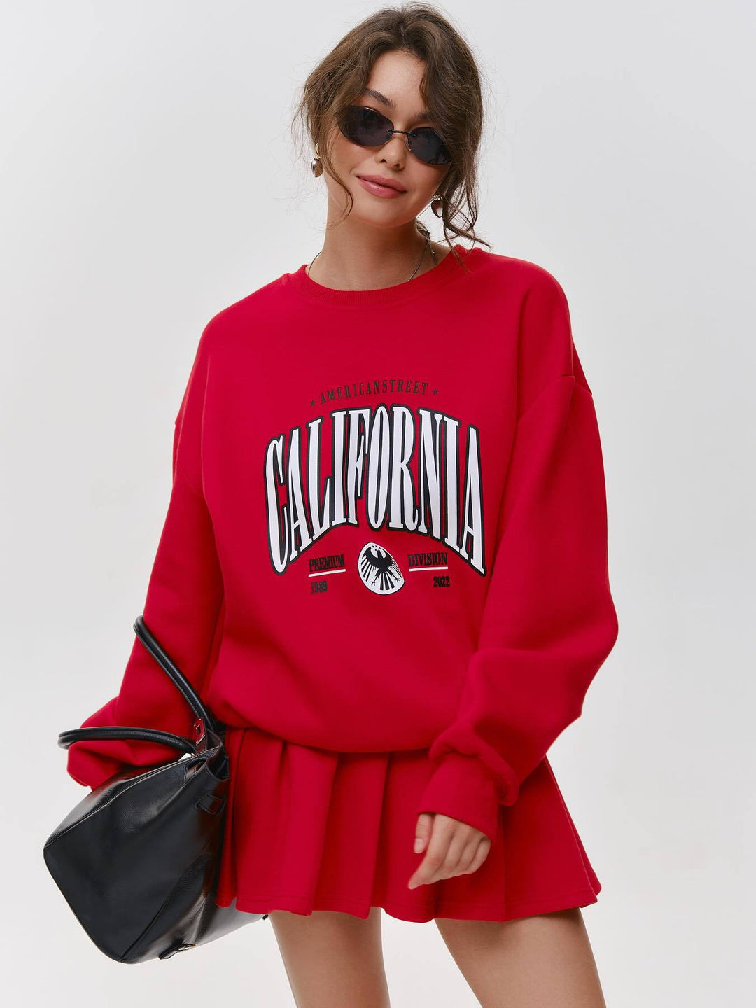 Kvinnors mysiga sweatshirt kjol kombination Mirla-Eva Jonsson