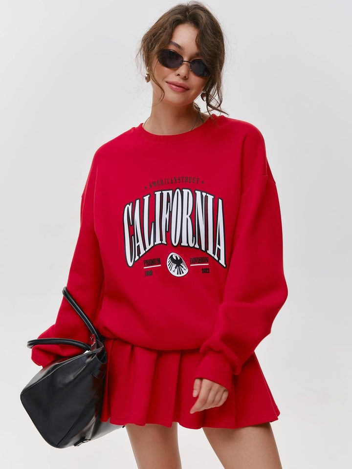 Kvinnors mysiga sweatshirt kjol kombination Mirla-Eva Jonsson