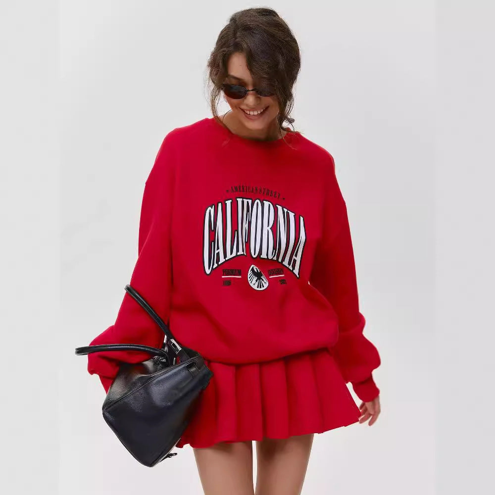 Kvinnors mysiga sweatshirt kjol kombination Mirla-Eva Jonsson