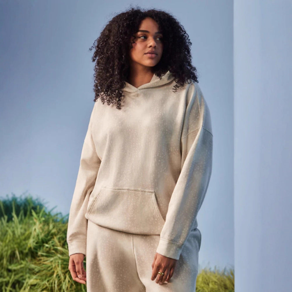 Kvinnors mysiga sweatshirt och joggingbyxor set Mirla-Eva Jonsson