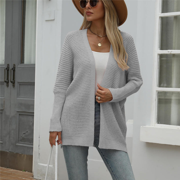 Kvinnors öppen cardigan med en avslappnad passform och mjukt material Mirla-Eva Jonsson