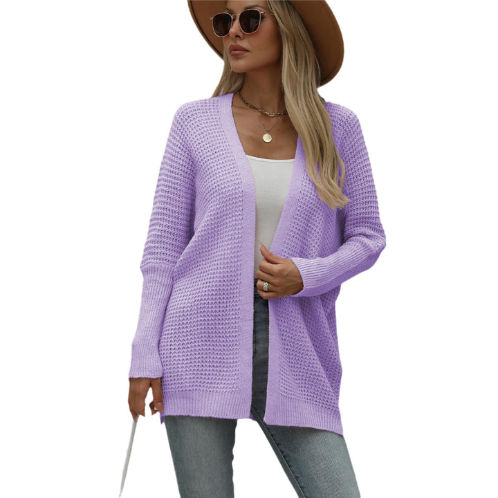 Kvinnors öppen cardigan med en avslappnad passform och mjukt material Mirla-Eva Jonsson
