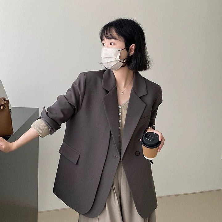 Kvinnors oversized blazer med klassiska detaljer Mirla-Eva Jonsson