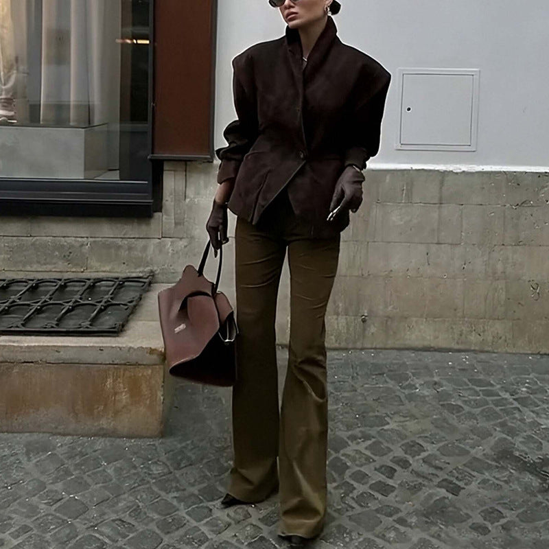 Kvinnors oversized blazer tillverkad av högkvalitativt material Mirla-Eva Jonsson