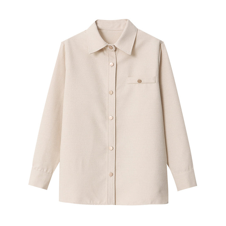 Kvinnors oversized blousonjacka med knappdetalj Mirla-Eva Jonsson
