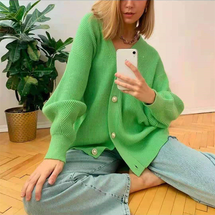 Kvinnors oversized cardigan Mirla-Eva Jonsson