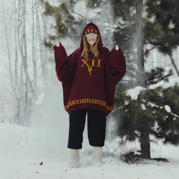 Kvinnors oversized hoodie Mirla-Eva Jonsson