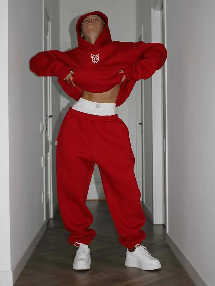 Kvinnors oversized hoodie med elastisk midja och bred skärning Mirla-Eva Jonsson