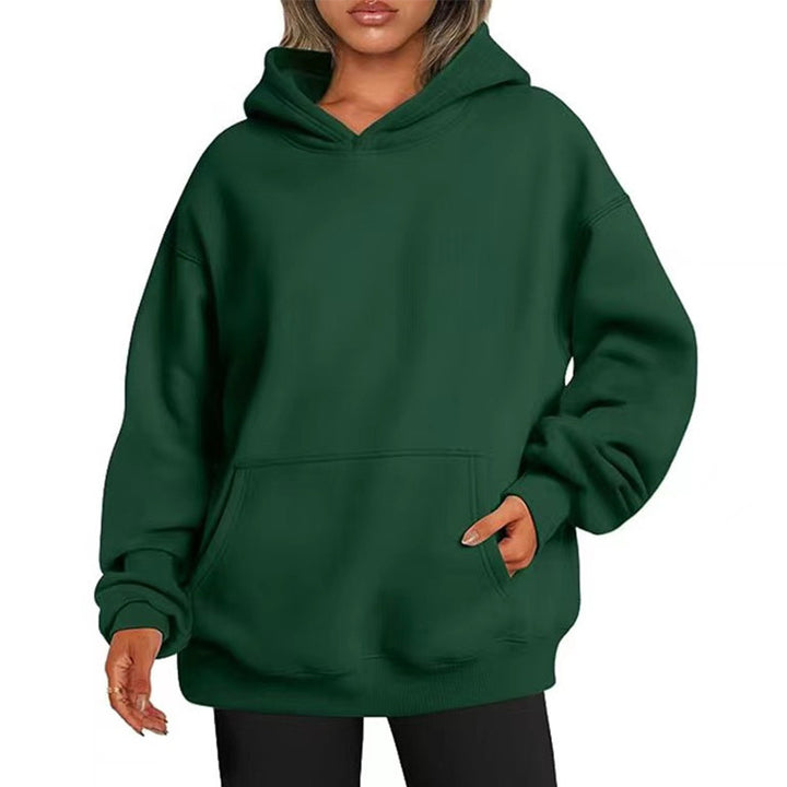 Kvinnors oversized hoodie med praktiska kängurufickor och mjukt innerfoder Mirla-Eva Jonsson