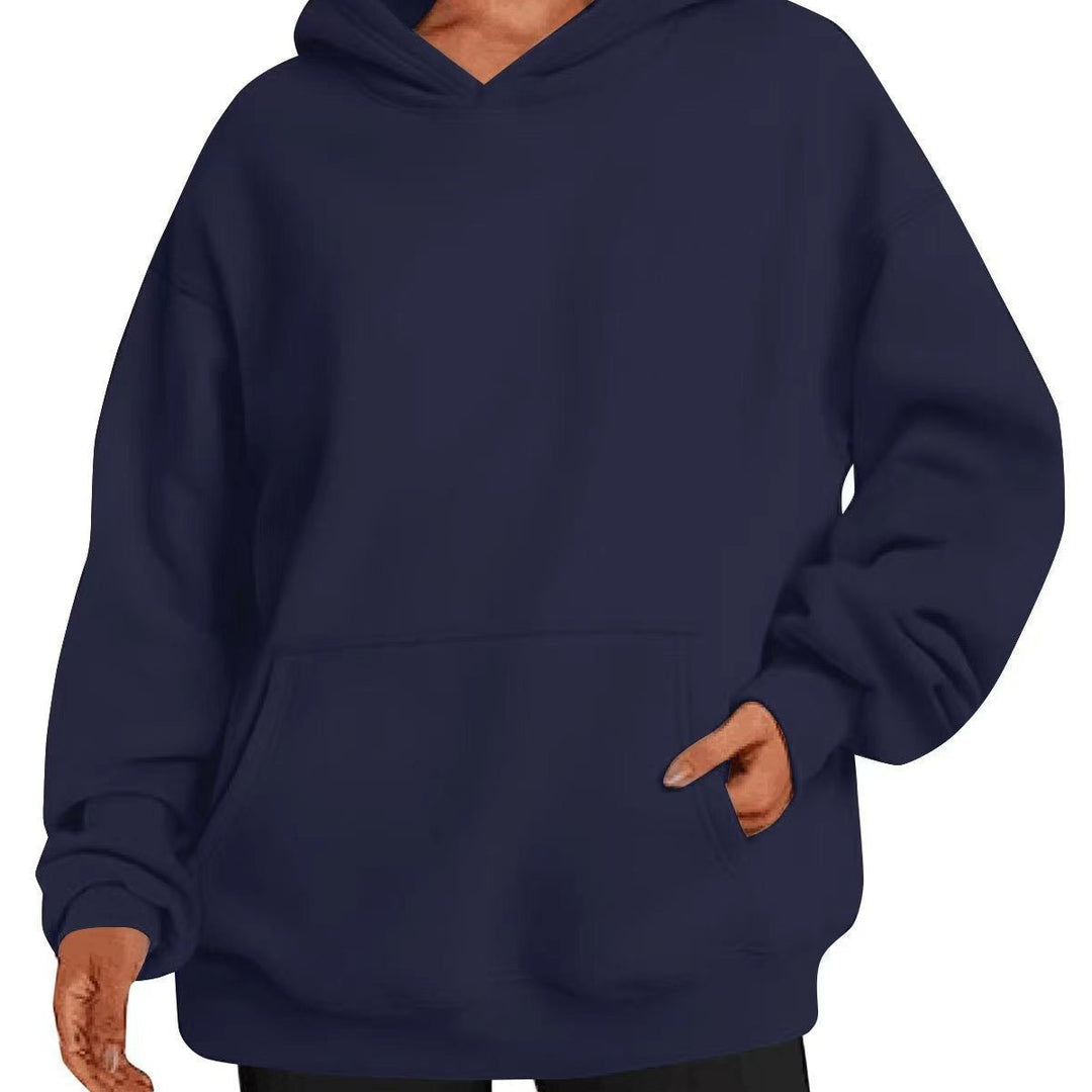 Kvinnors oversized hoodie med praktiska kängurufickor och mjukt innerfoder Mirla-Eva Jonsson