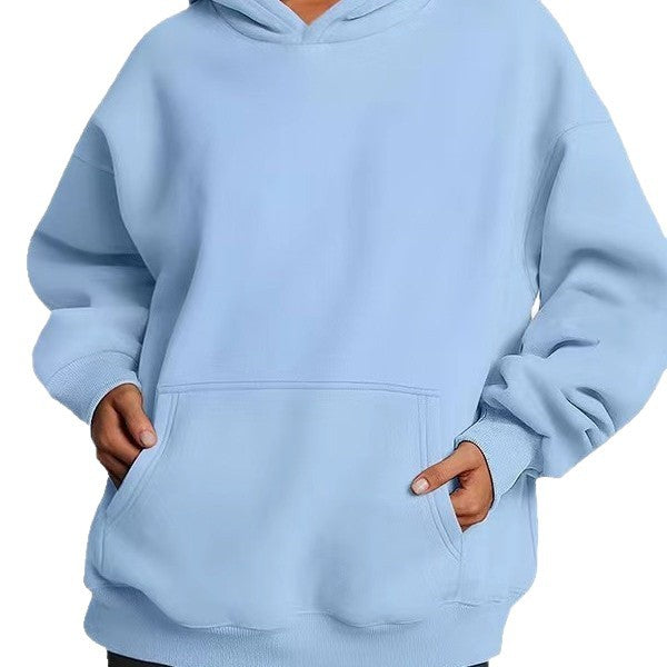 Kvinnors oversized hoodie med praktiska kängurufickor och mjukt innerfoder Mirla-Eva Jonsson