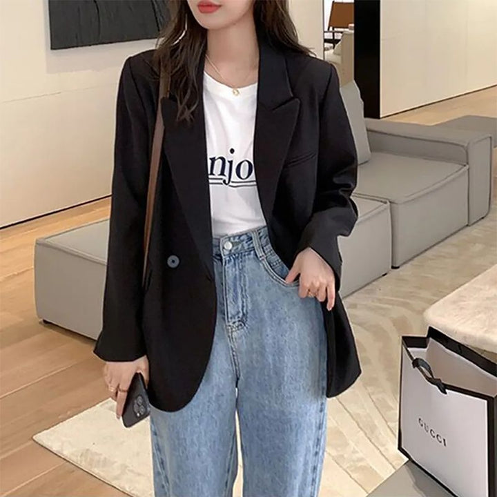 Kvinnors oversized kavaj med texturerat tyg Mirla-Eva Jonsson