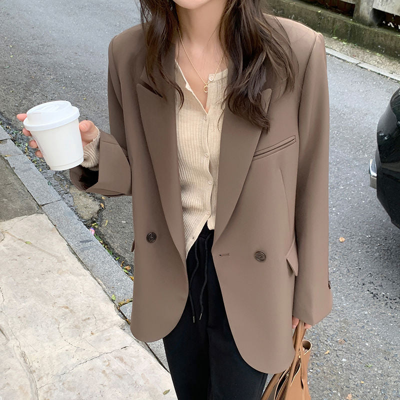 Kvinnors oversized kavaj med texturerat tyg Mirla-Eva Jonsson
