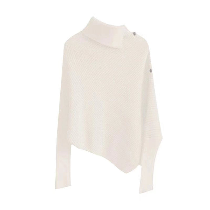 Kvinnors oversized tröja med asymmetrisk fåll Mirla-Eva Jonsson