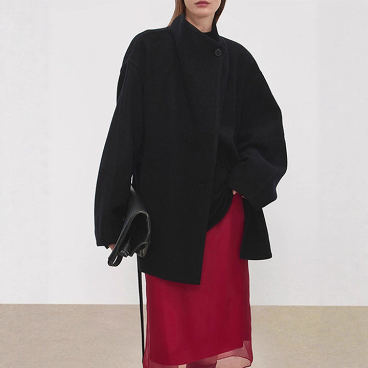 Kvinnors oversized ulljacka Mirla-Eva Jonsson