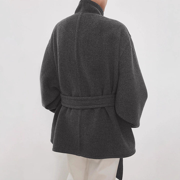 Kvinnors oversized ulljacka Mirla-Eva Jonsson