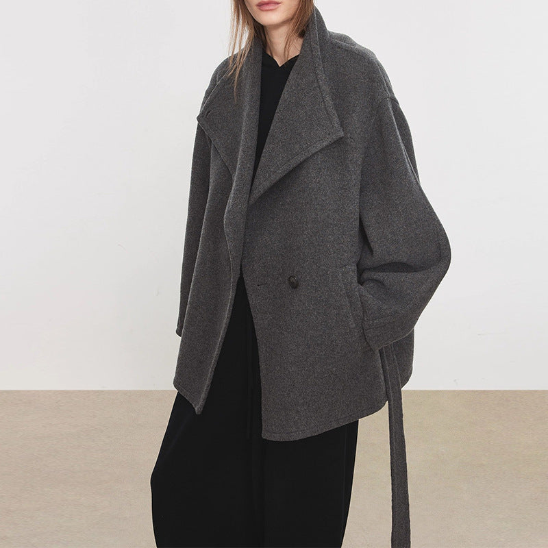 Kvinnors oversized ulljacka Mirla-Eva Jonsson
