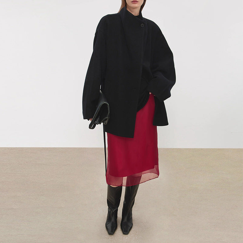 Kvinnors oversized ulljacka Mirla-Eva Jonsson