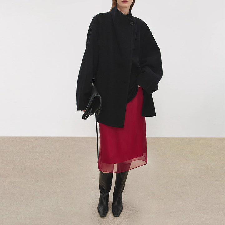 Kvinnors oversized ulljacka Mirla-Eva Jonsson