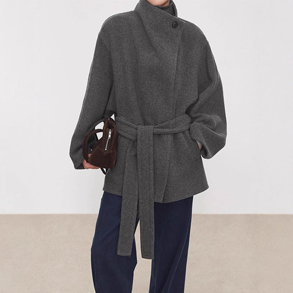 Kvinnors oversized ulljacka Mirla-Eva Jonsson