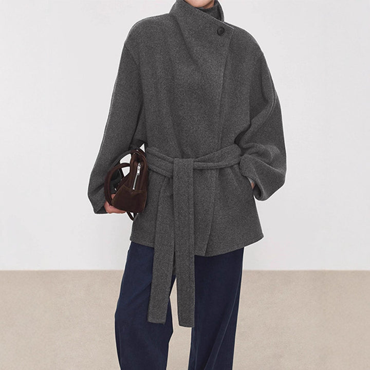 Kvinnors oversized ulljacka Mirla-Eva Jonsson