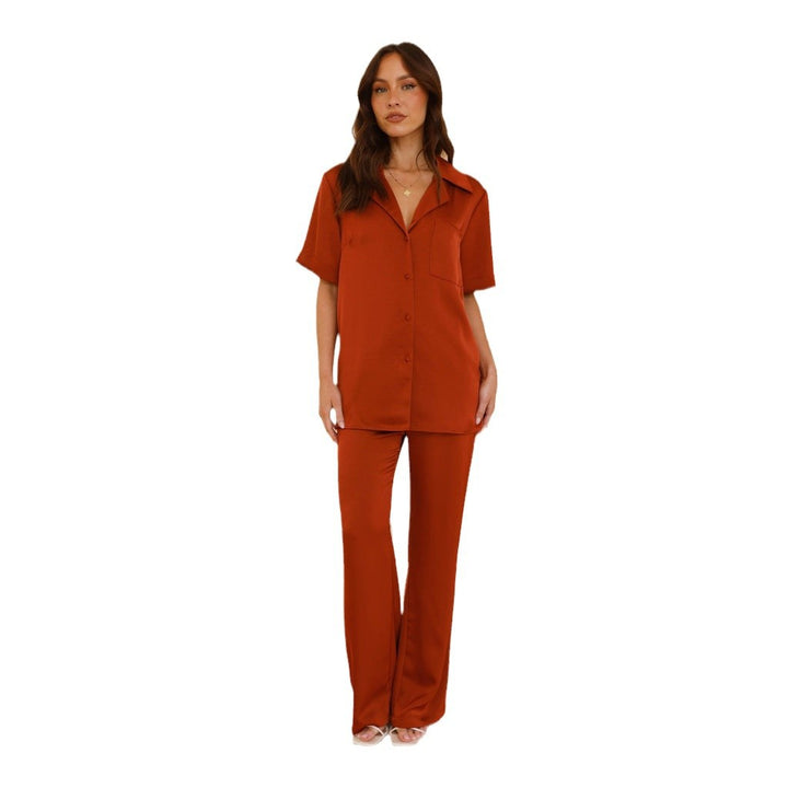 Kvinnors satin pyjamas set Mirla-Eva Jonsson
