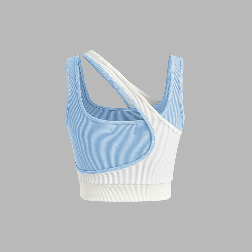 Kvinnors sport-bustier med asymmetrisk design och justerbara remmar Mirla-Eva Jonsson