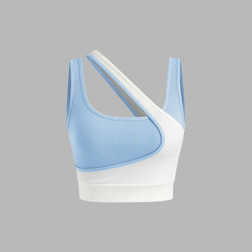 Kvinnors sport-bustier med asymmetrisk design och justerbara remmar Mirla-Eva Jonsson