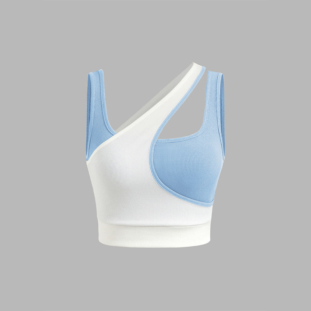 Kvinnors sport-bustier med asymmetrisk design och justerbara remmar Mirla-Eva Jonsson