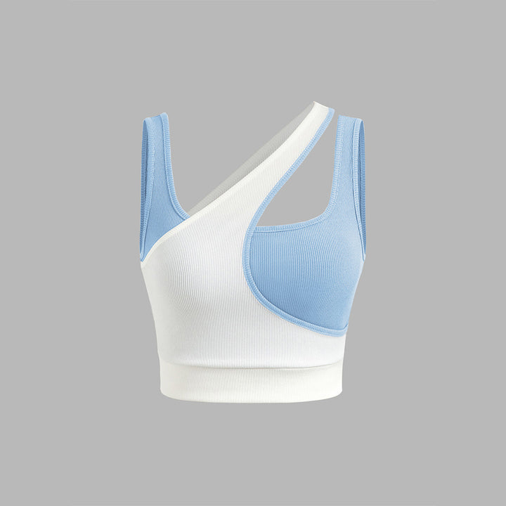 Kvinnors sport-bustier med asymmetrisk design och justerbara remmar Mirla-Eva Jonsson