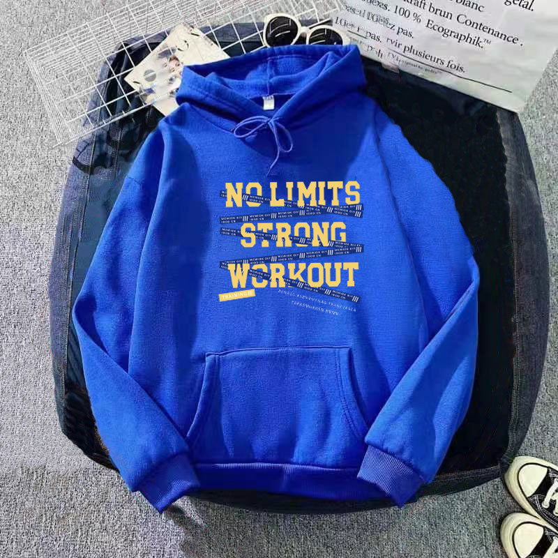 Kvinnors sportig hoodie med motiverande träningstryck Mirla-Eva Jonsson