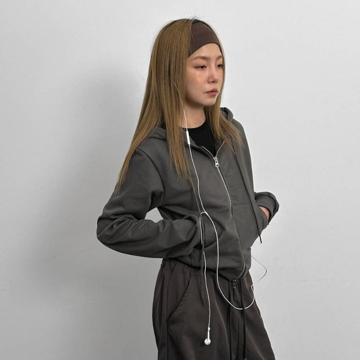 Kvinnors sportig zip sweatshirtjacka Mirla-Eva Jonsson