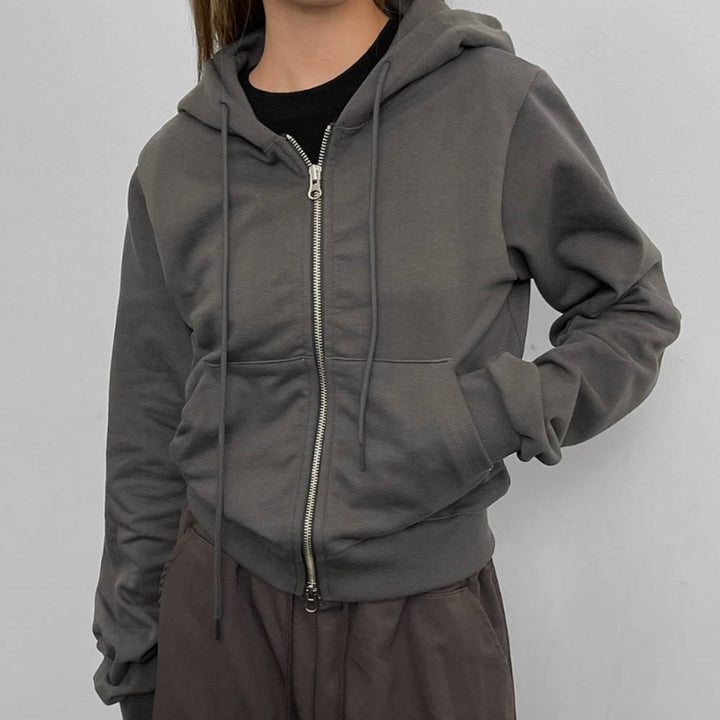 Kvinnors sportig zip sweatshirtjacka Mirla-Eva Jonsson