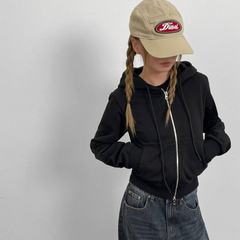 Kvinnors sportig zip sweatshirtjacka Mirla-Eva Jonsson
