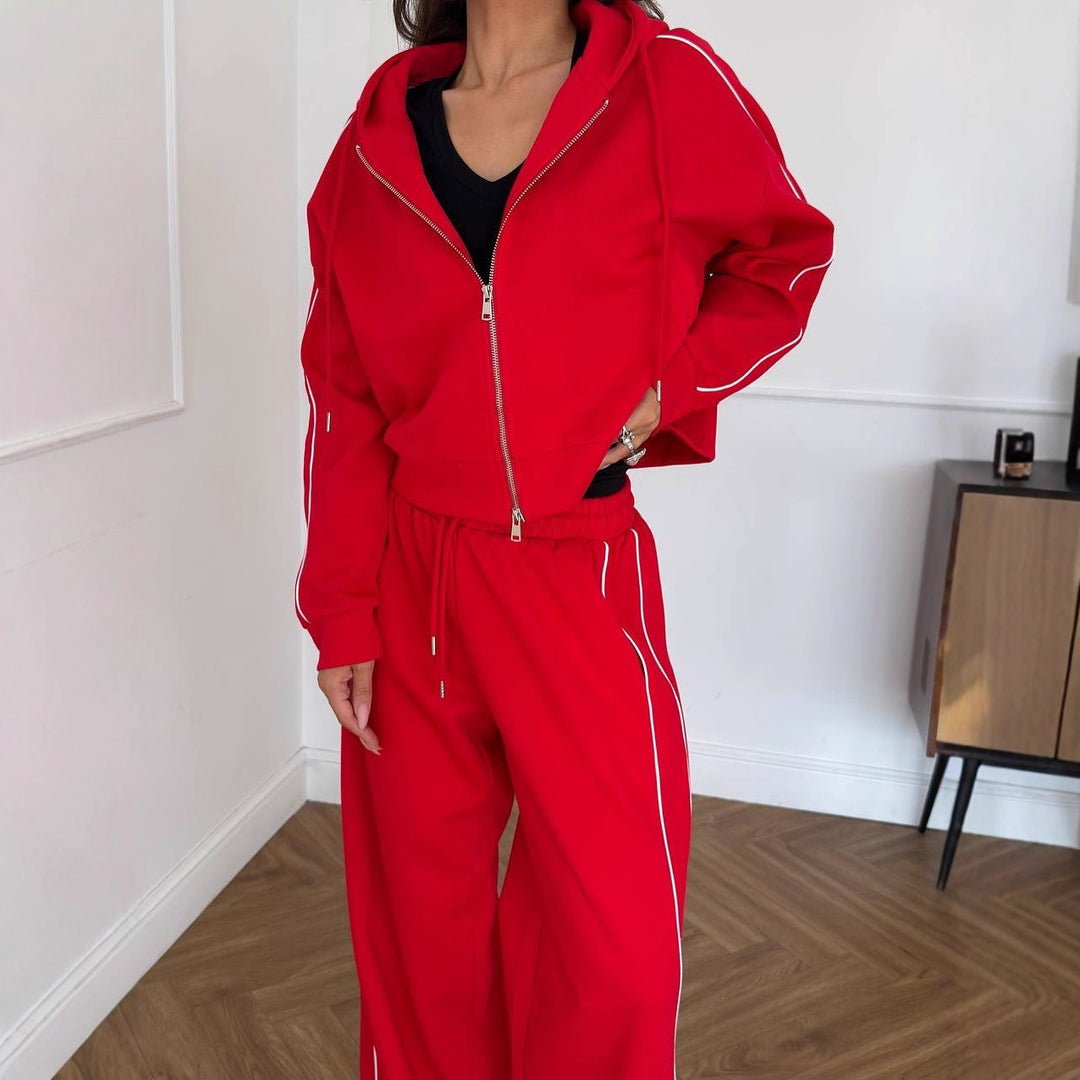 Kvinnors sportiga avslappnade set gjort av högkvalitativ jersey Mirla-Eva Jonsson