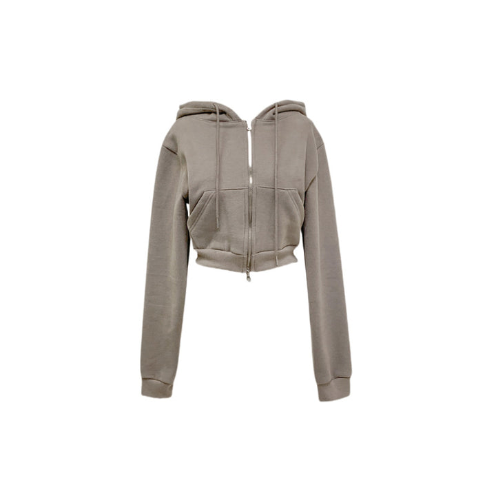 Kvinnors sportiga crop set med klänning och hoodie Mirla-Eva Jonsson