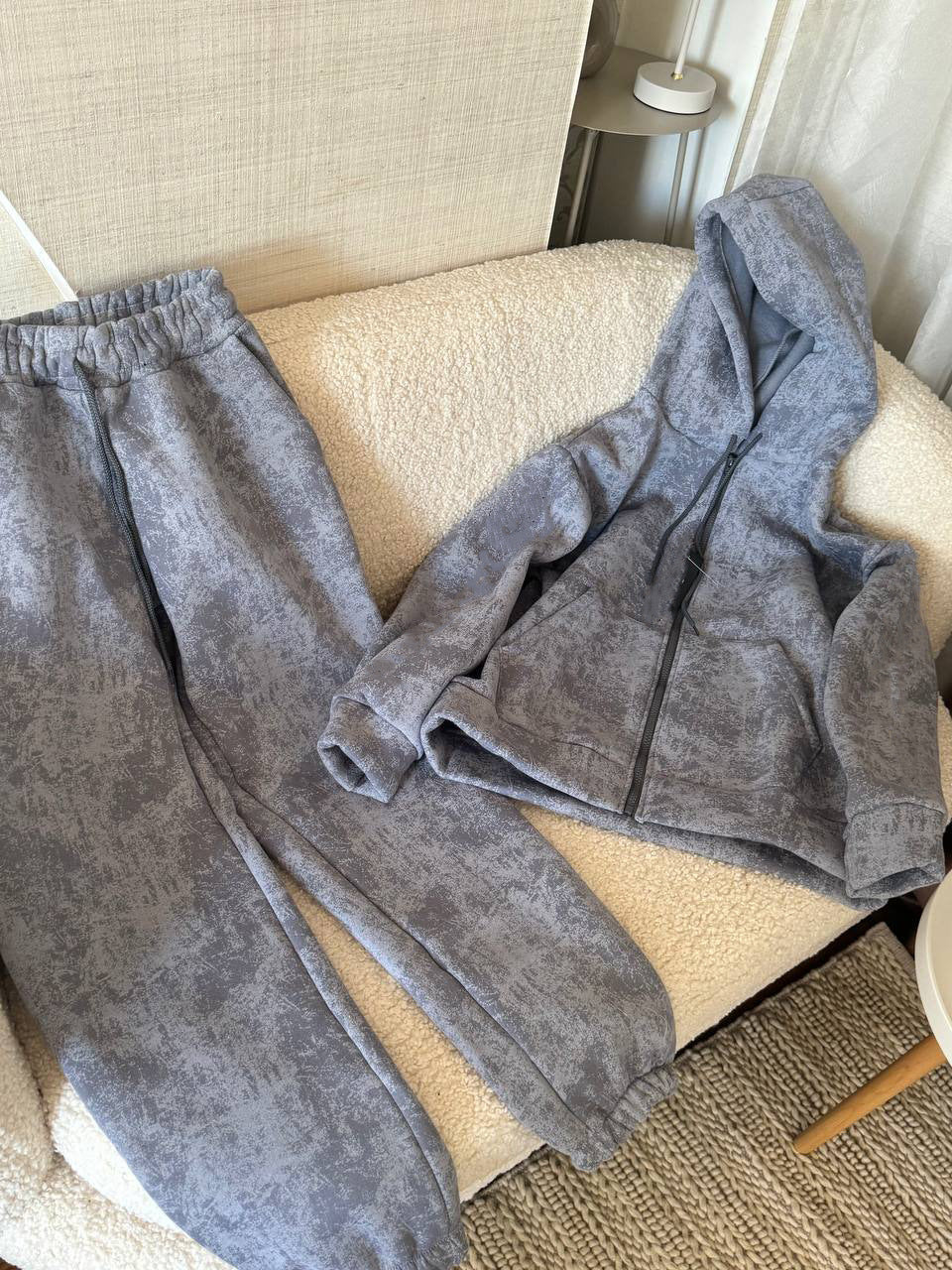 Kvinnors sportiga fleece träningsdräkt Mirla-Eva Jonsson
