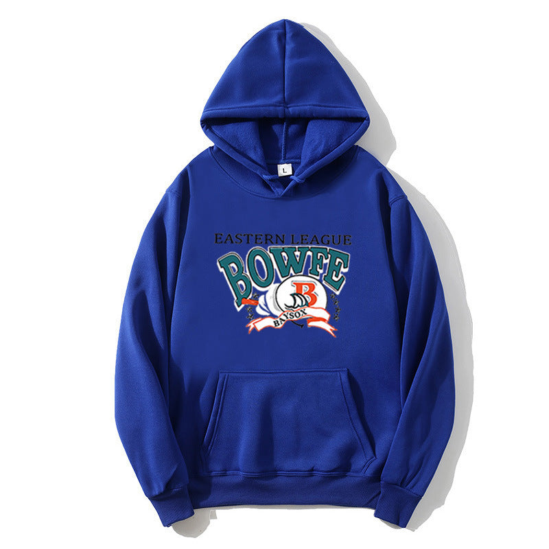 Kvinnors sportiga hoodie med trendig grafisk tryck Mirla-Eva Jonsson