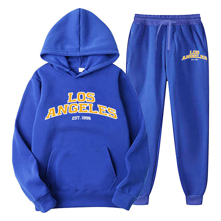 Kvinnors sportiga hoodie och joggingbyxor set Mirla-Eva Jonsson
