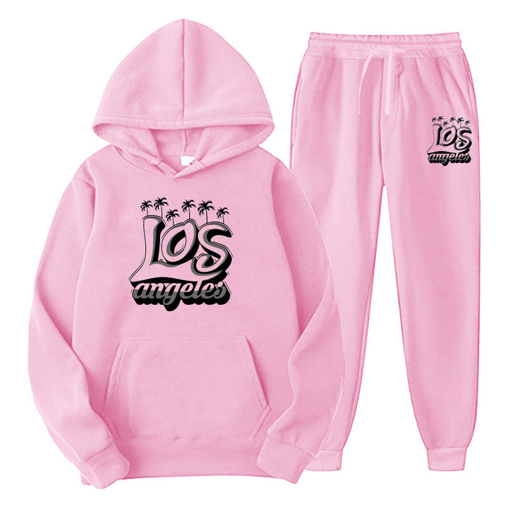 Kvinnors sportiga hoodie och joggingbyxor set Mirla-Eva Jonsson