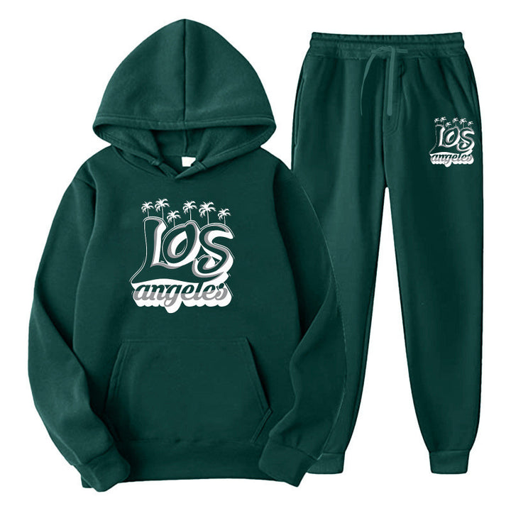 Kvinnors sportiga hoodie och joggingbyxor set Mirla-Eva Jonsson