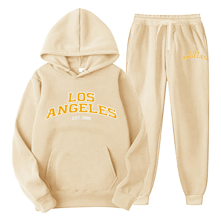 Kvinnors sportiga hoodie och joggingbyxor set Mirla-Eva Jonsson
