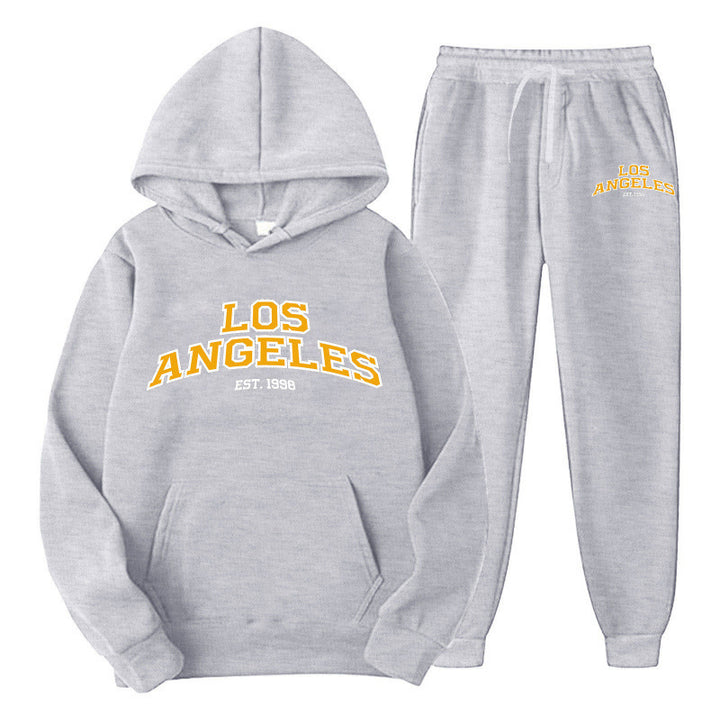 Kvinnors sportiga hoodie och joggingbyxor set Mirla-Eva Jonsson