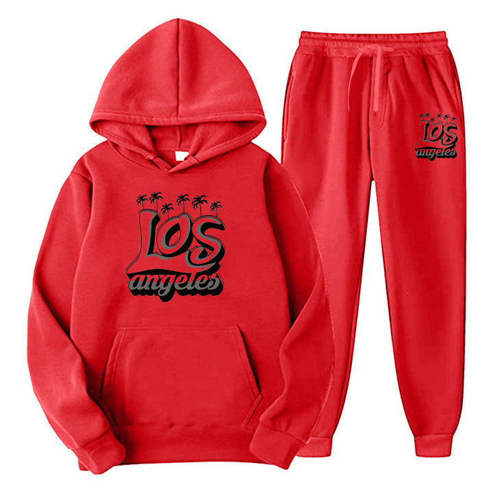 Kvinnors sportiga hoodie och joggingbyxor set Mirla-Eva Jonsson