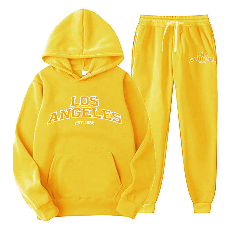 Kvinnors sportiga hoodie och joggingbyxor set Mirla-Eva Jonsson